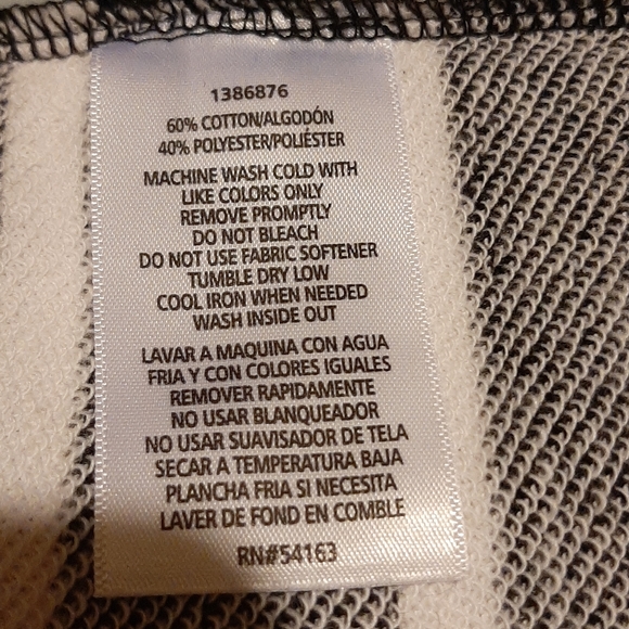 Calvin Klein Jeans Terry striped crop top - Picture 3 of 4